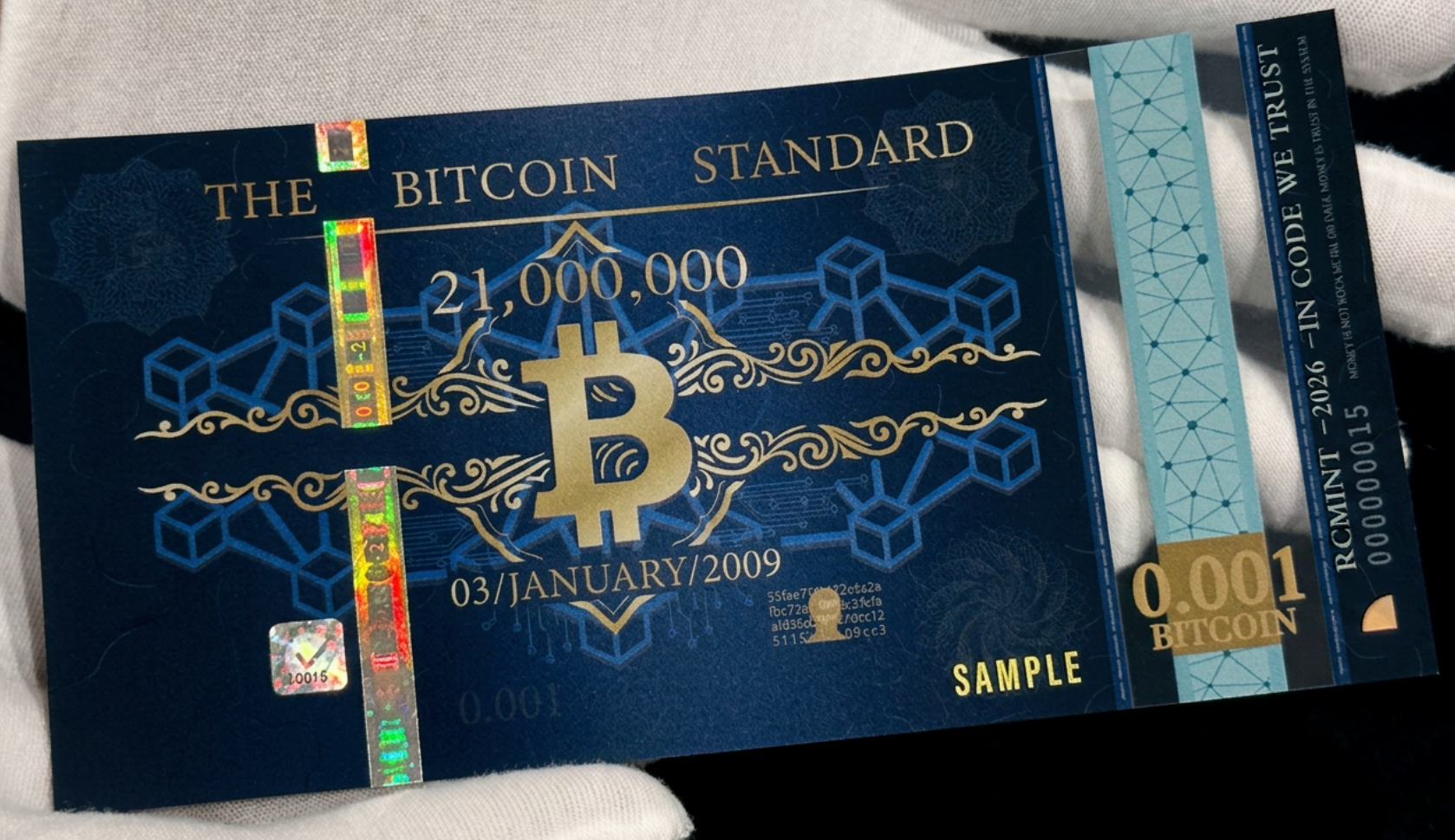 RC MINT Gem Note | posted in first week of october