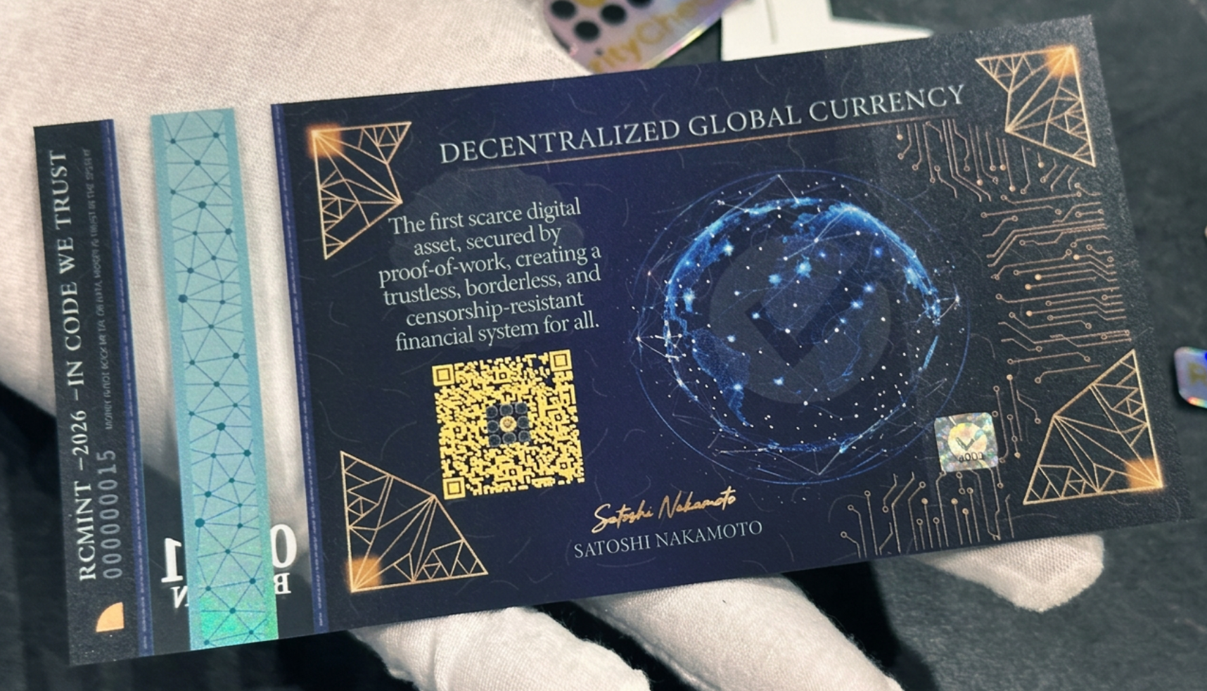 RC MINT Gem Note | posted in first week of october