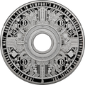 Hole coin 2 zinc - 0.001 ₿ (front)