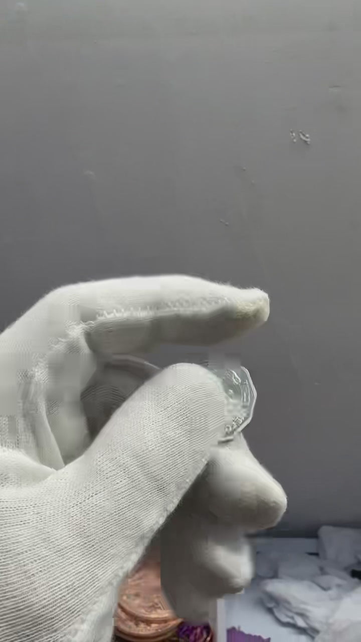 Trust The Code — The Hendecagon | 11-Sided Pure Silver Bitcoin Coin