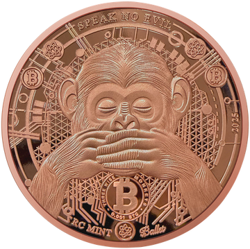 TWS: Speak No Evil - 0.001 ₿ (front)